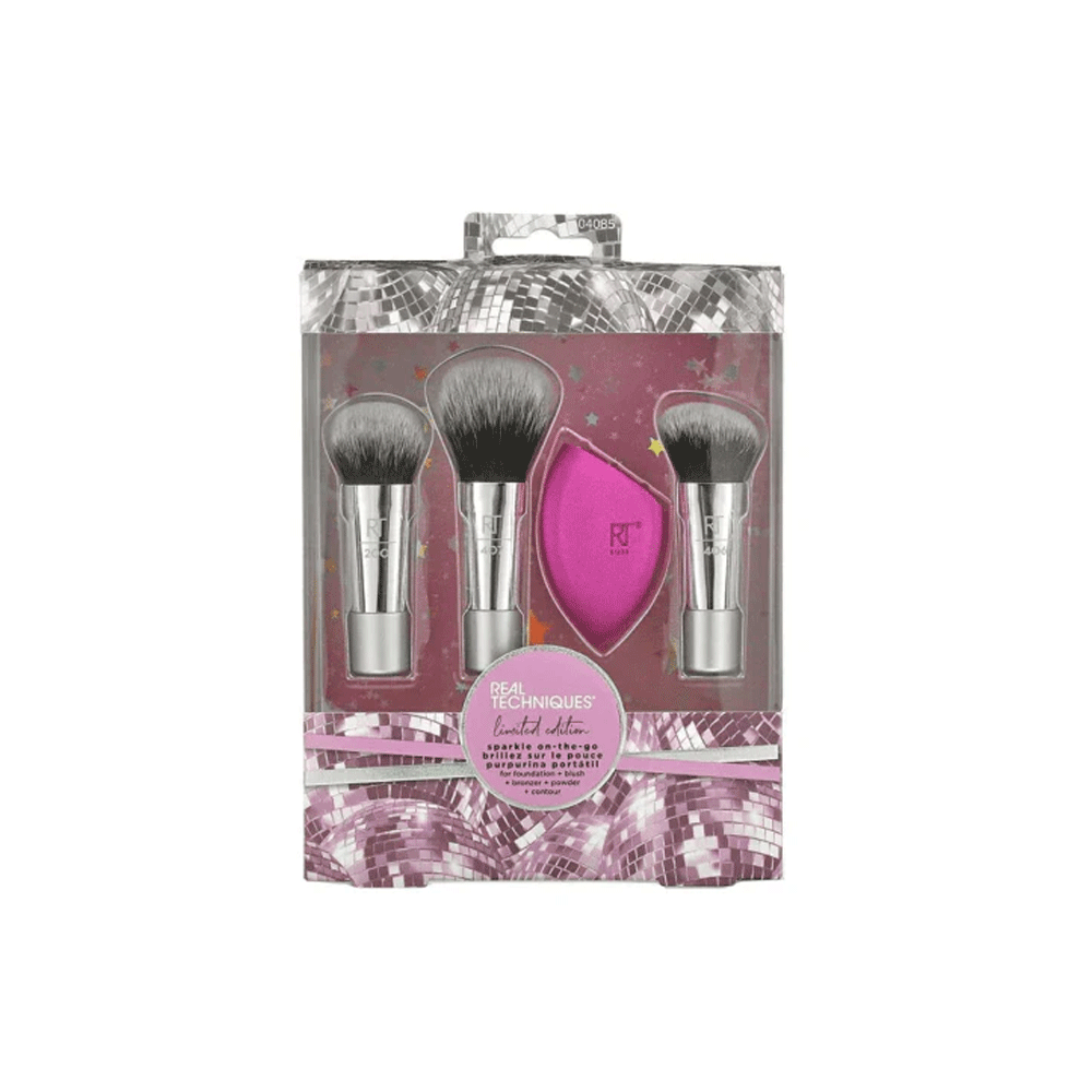 Real Techniques - Sparkle On-the-Go Limited Edition Brush Set