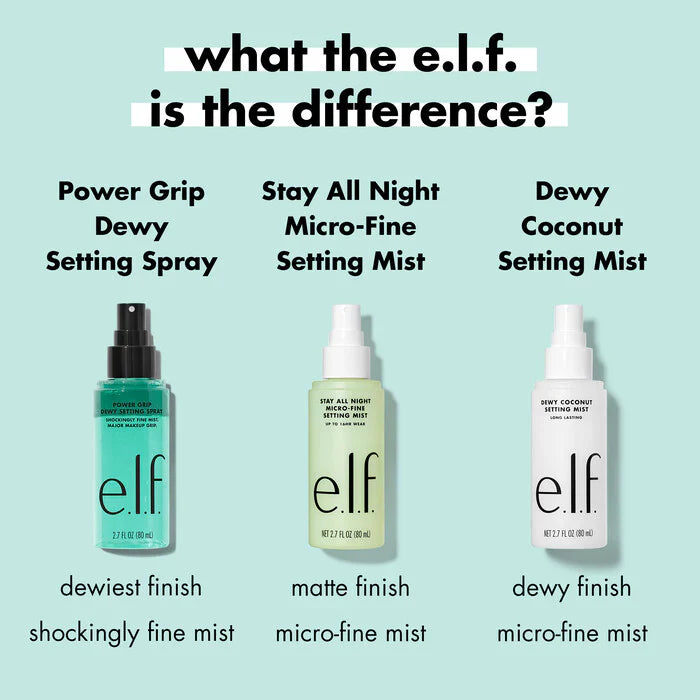 ELF COSMETICS Power Grip Dewy Setting Spray