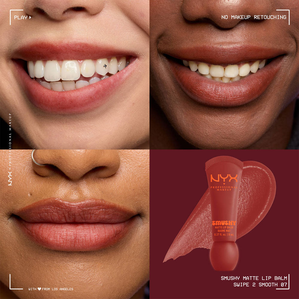 NYX Professional Makeup - Smushy Matte Lip Balm - Swipe 2 Smooth