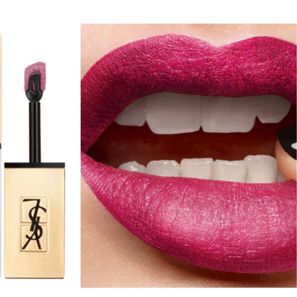 Yves Saint Laurent Tatouage Couture The Metallics 102 Iron Pink Spirit