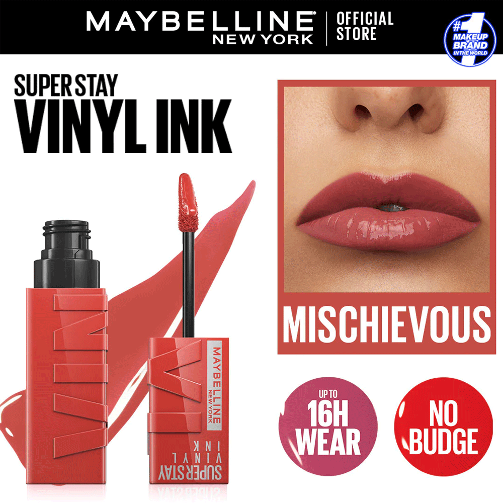 Maybelline Superstay Vinyl Ink -60 mischievous