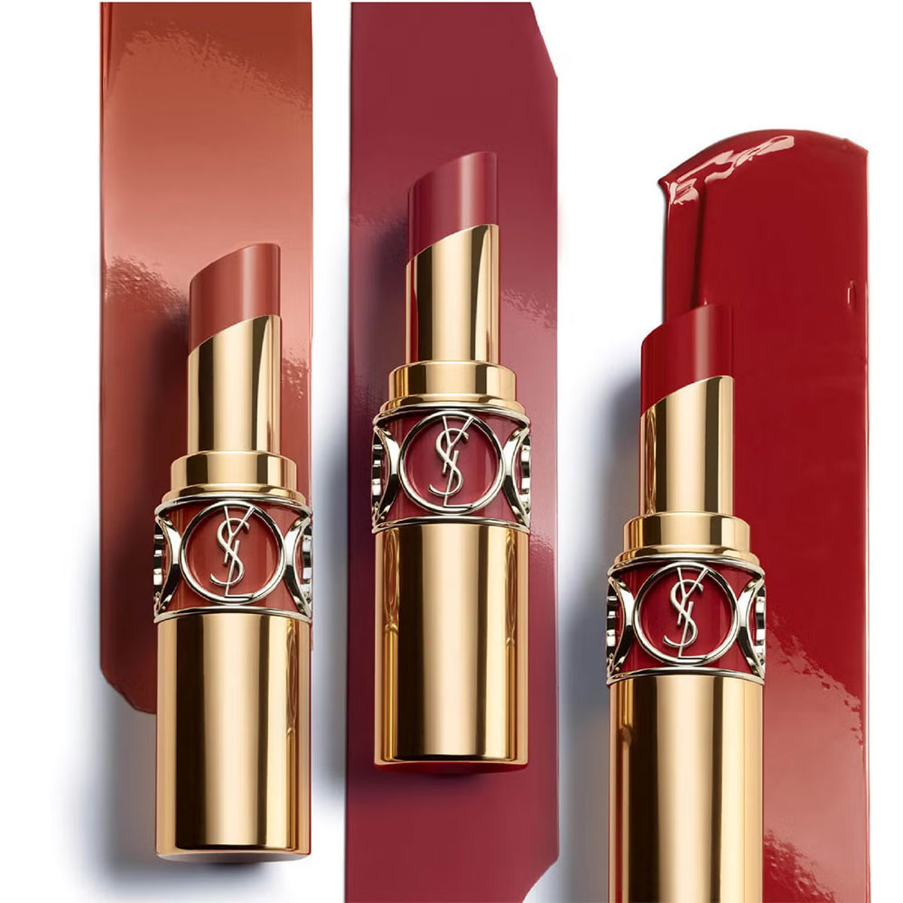 Yves Saint Laurent Rouge Volupté Shine Oil-in-Stick Lipstick Balm in 80 Chili Tunique