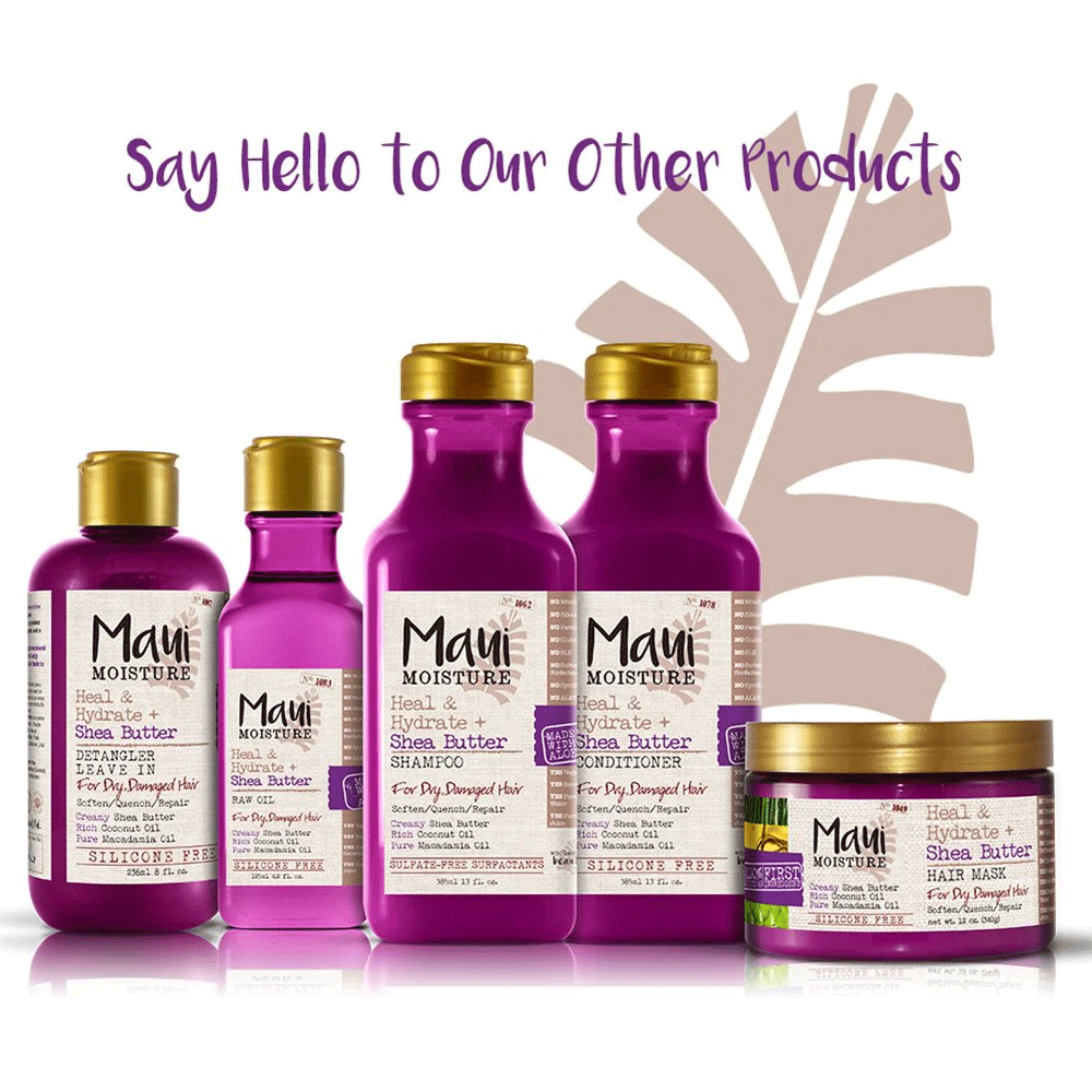 Maui Moisture Shampoo Smooth & Revive + Vanilla Bean 385ml