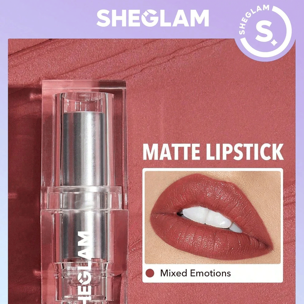 SHEGLAM Cosmic Crystal Matte Lipstick