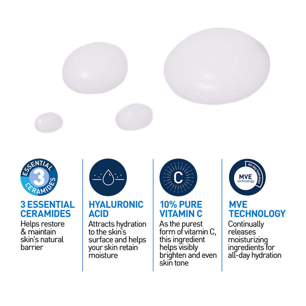 CeraVe Skin Renewing Vitamin C Serum, 30ml