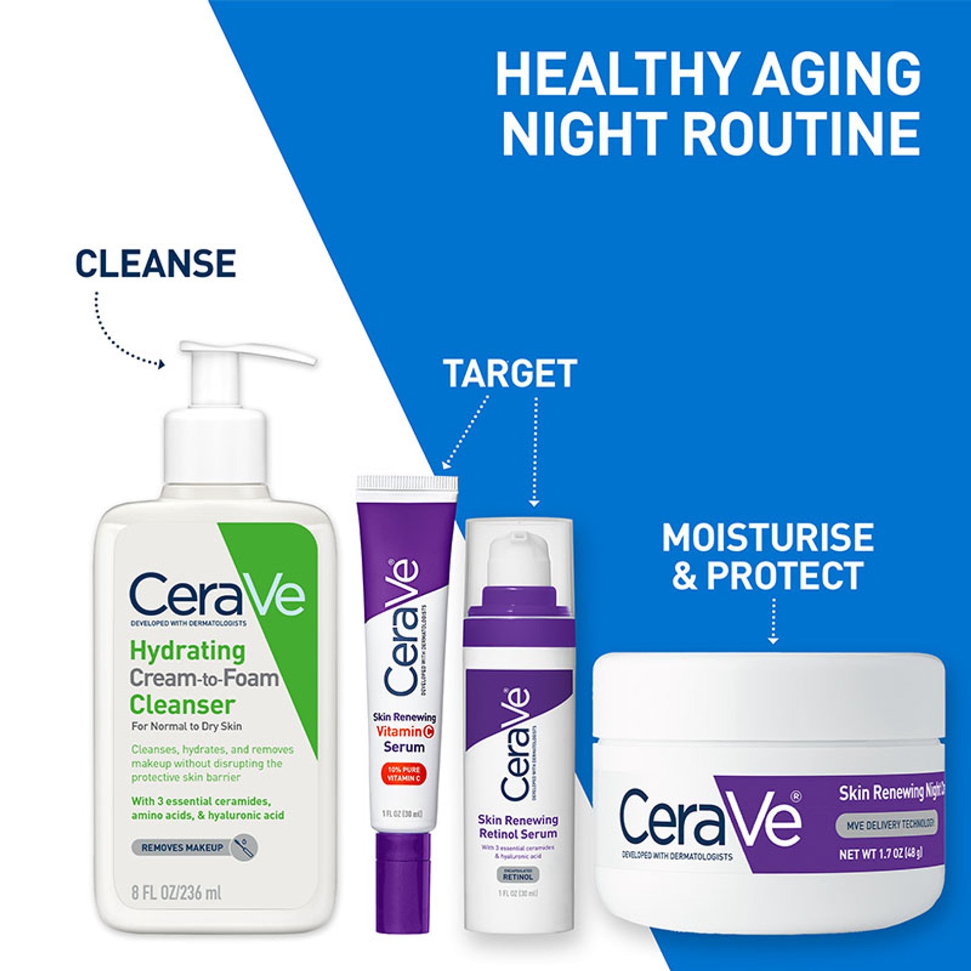 CeraVe Skin Renewing Vitamin C Serum, 30ml