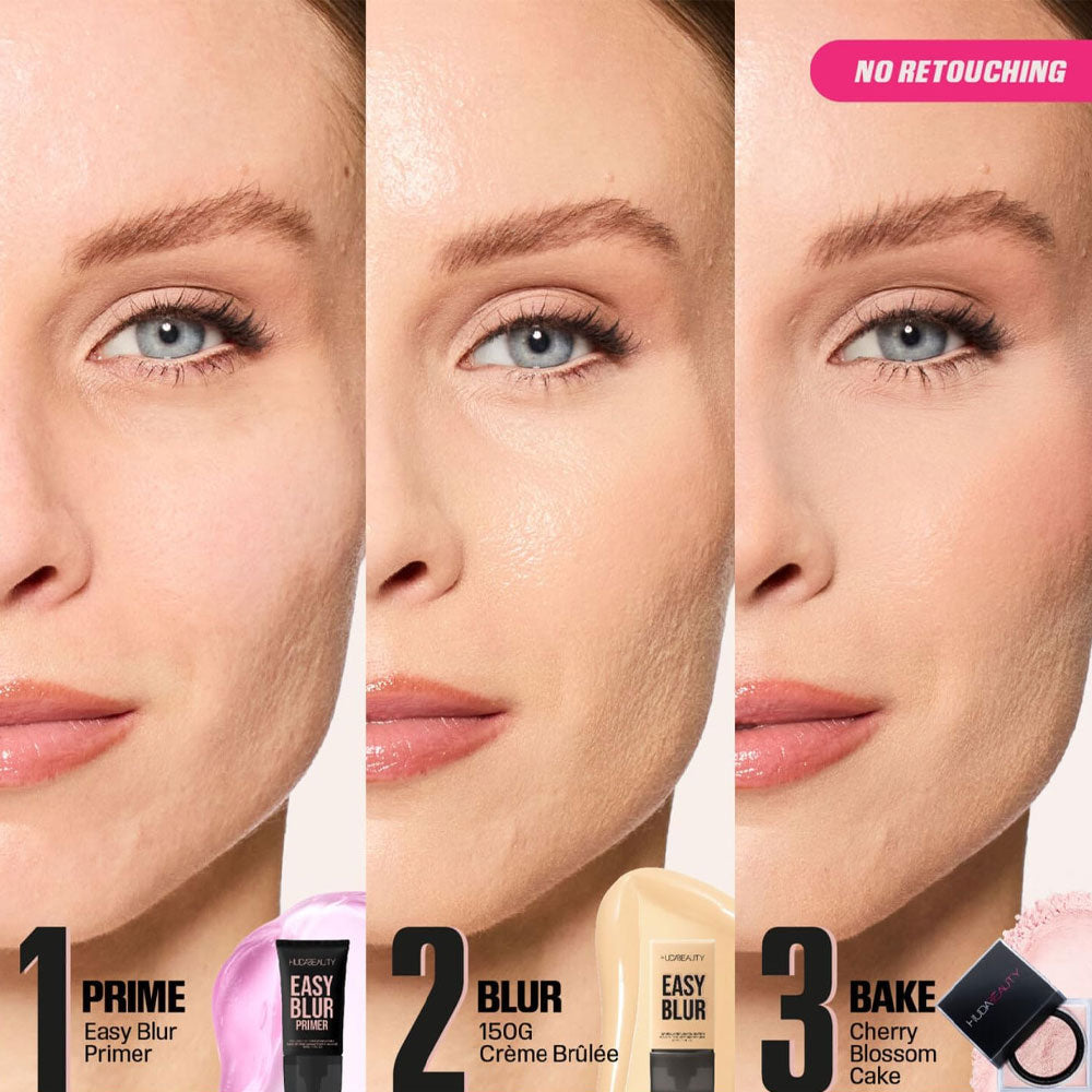 Huda Beauty - Easy Blur Natural Airbrush Foundation  - Custard 220N 30ML
