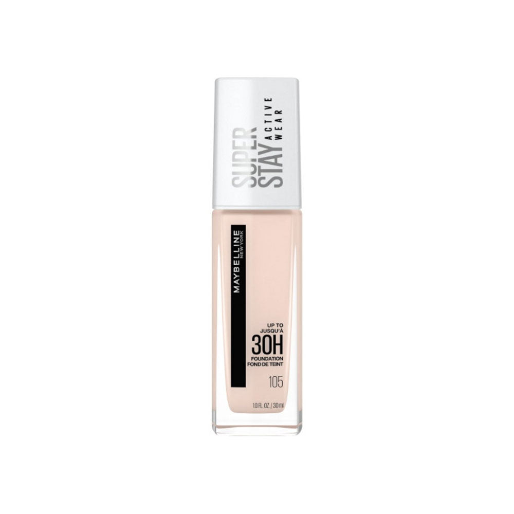 Maybelline Super Stay Longwear Liquid Foundation 30Hr Wear -105 Fair Ivory