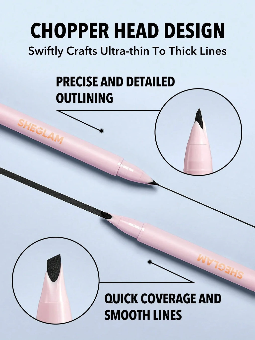 Sheglam Think Sharp Eyeliner Black