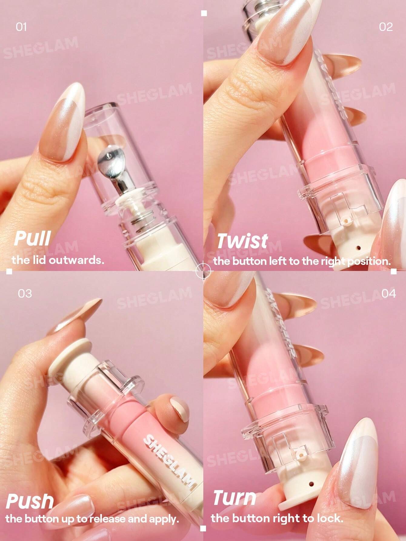 SHEGLAM Booster Shine Plumping Lip Gloss-Pink Flamingo -