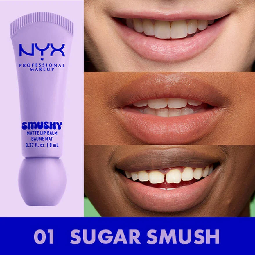 NYX Professional Makeup - Smushy Matte Lip Balm  - Sugar Smush
