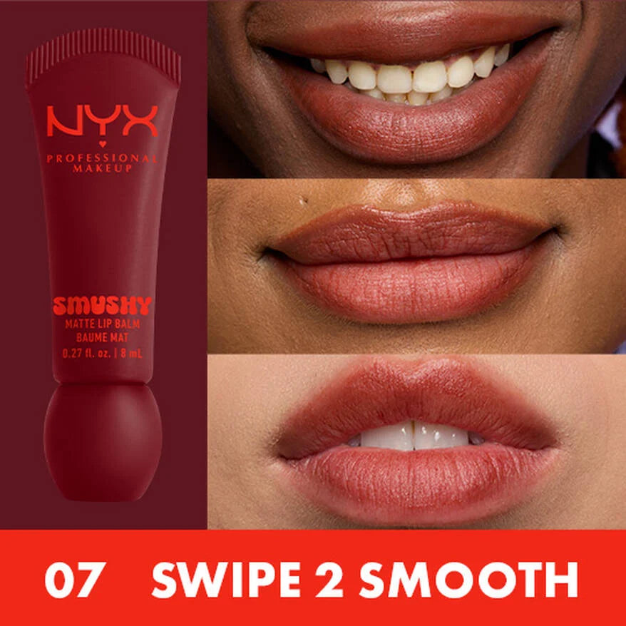NYX Professional Makeup - Smushy Matte Lip Balm - Swipe 2 Smooth