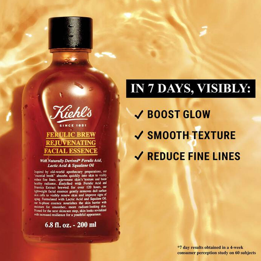 Kiehl's Ferulic Brew Rejuvenating Facial Essence - 200ML