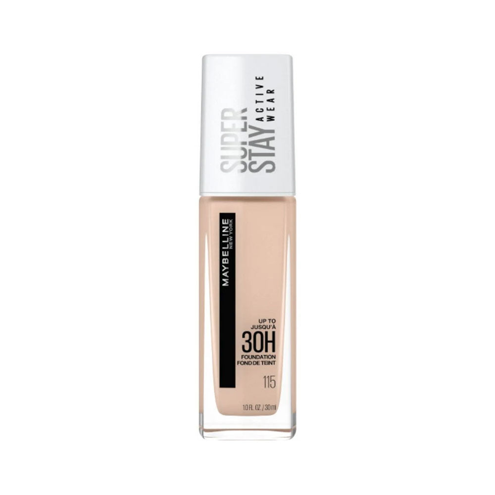 Maybelline Super Stay Longwear Liquid Foundation 30Hr Wear  - 115 Ivory
