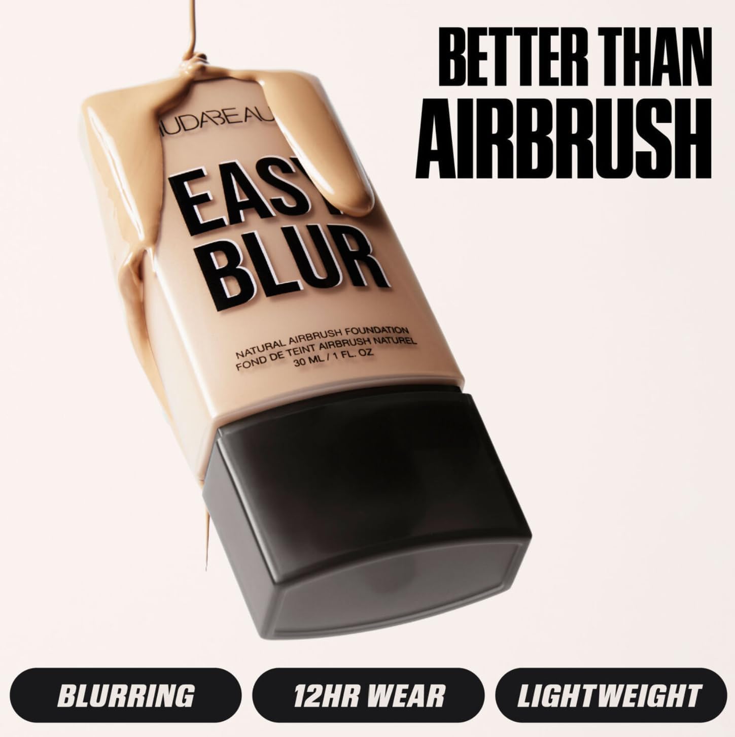 Huda Beauty - Easy Blur Natural Airbrush Foundation  - Toasted Coconut 240N 30ML