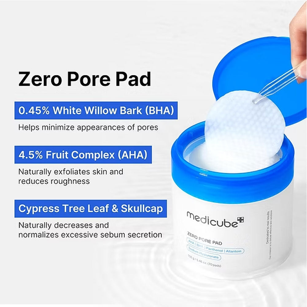 Medicube Zero Pore Pad Mild 70 Pads