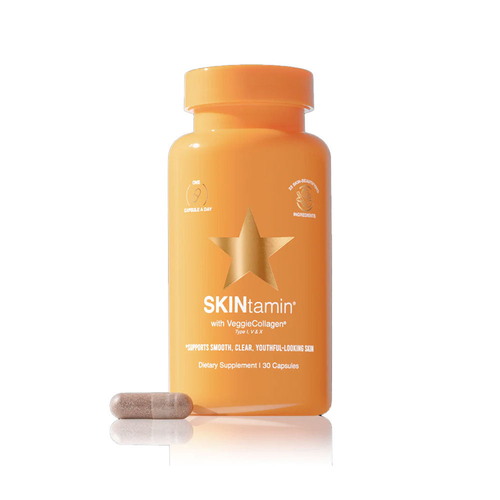 SKINtamin  Vitamin for Skin Health & Collagen Support - 30 Capsules