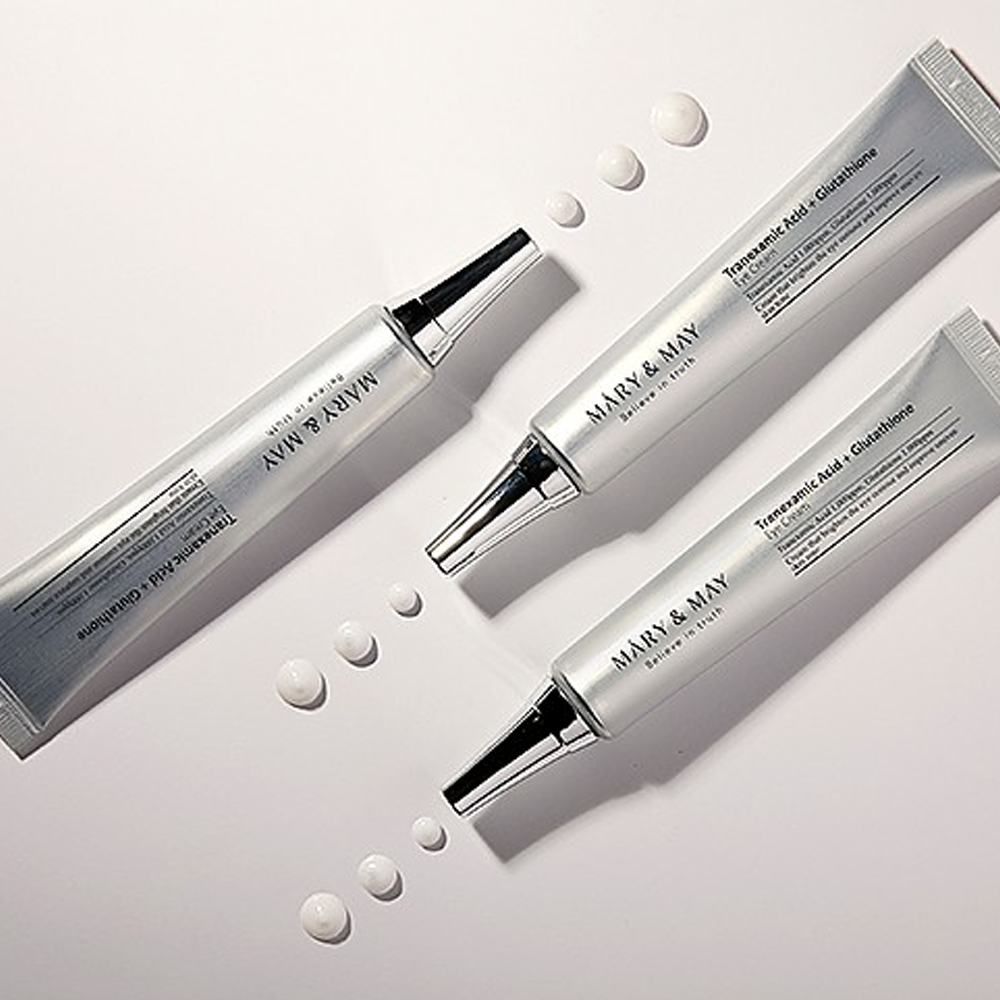 Mary & May Tranexamic Acid + Glutathione Eye Cream - 12G