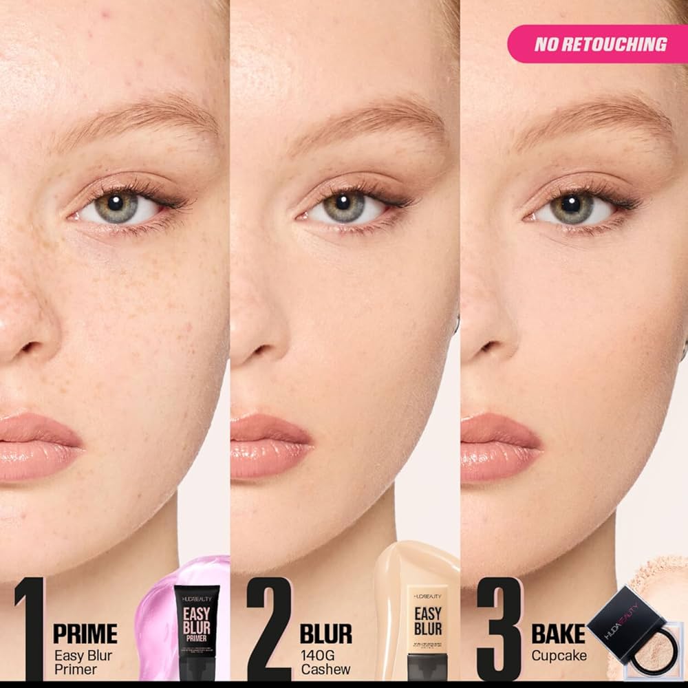 Huda Beauty - Easy Blur Natural Airbrush Foundation - Latte 300N 30ML