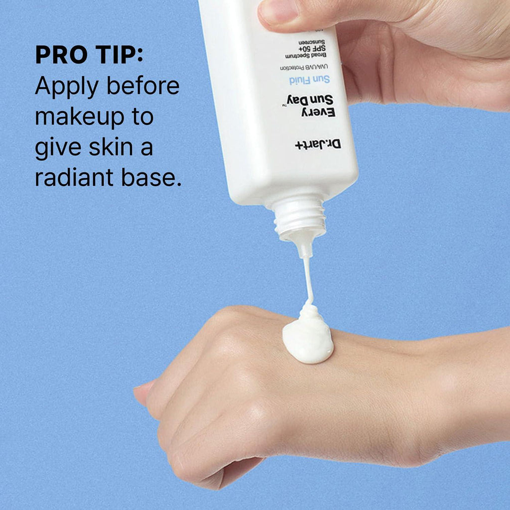 Dr.Jart Every Sun Day Fluid Korean Sunscreen SPF 50+ for Face