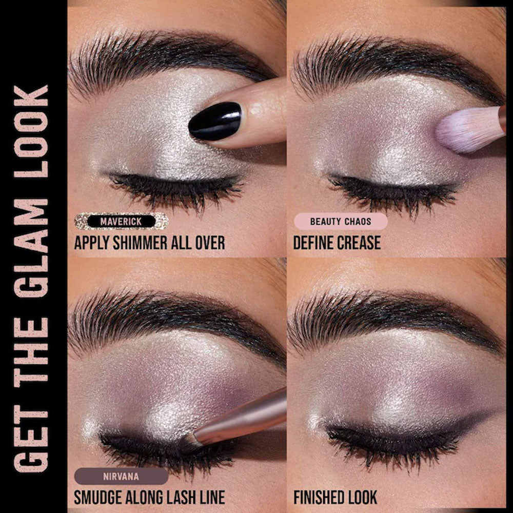 Huda beauty  Pretty Grunge Eyeshadow Palette