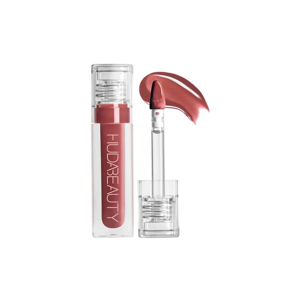 HUDA BEAUTY - Faux Filler Shiny Non-Sticky Lip Gloss - Bombshell