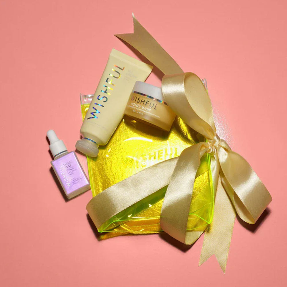 Wishful hydrate & Glow Trio Set Scrub+Moisturizer+Serum