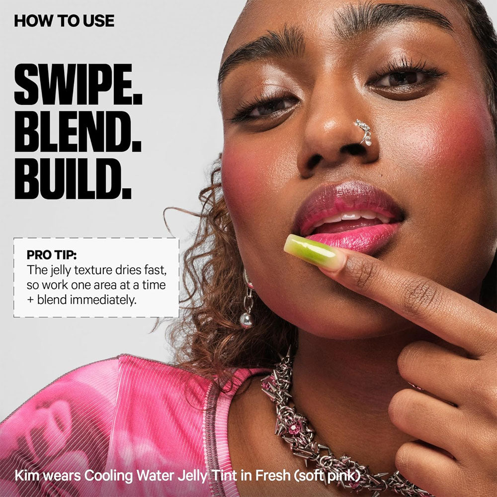 Milk Makeup- Cooling Water Jelly Tint sheer lip + cheek stain- Burst