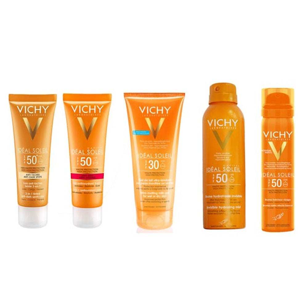 Vichy Sunscreen Spray Oil-Reducing, Dry, Non-Greasy SPF 50 PA+++ 75ml