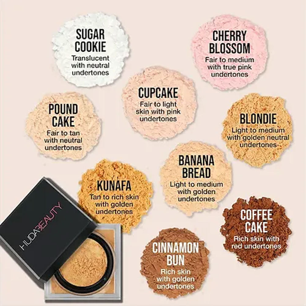 Huda Beauty  Easy Bake Loose Baking & Setting Powder MINI - Cherry Blossom  Cake
