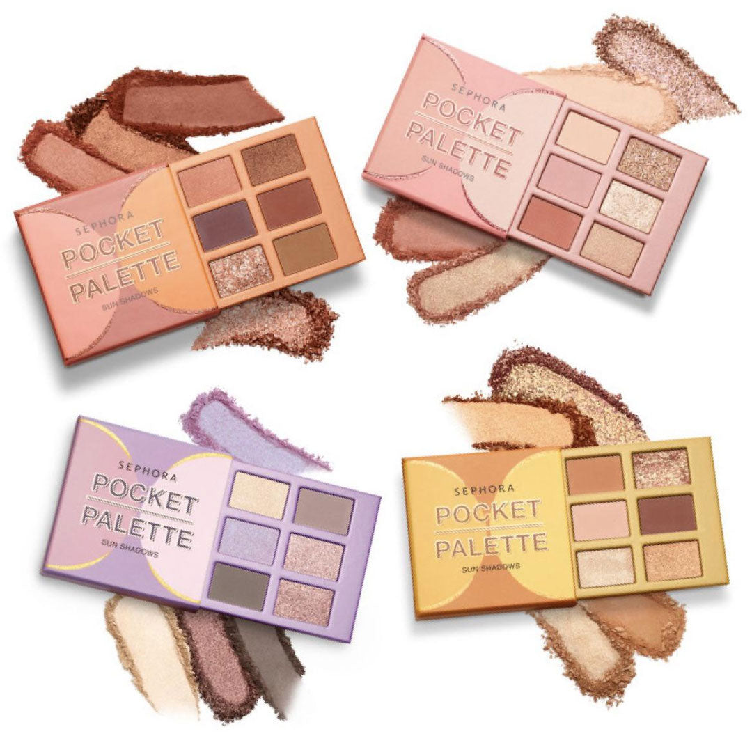 SEPHORA COLLECTION Pocket Eye Palette Sun Shadows Golden Hour