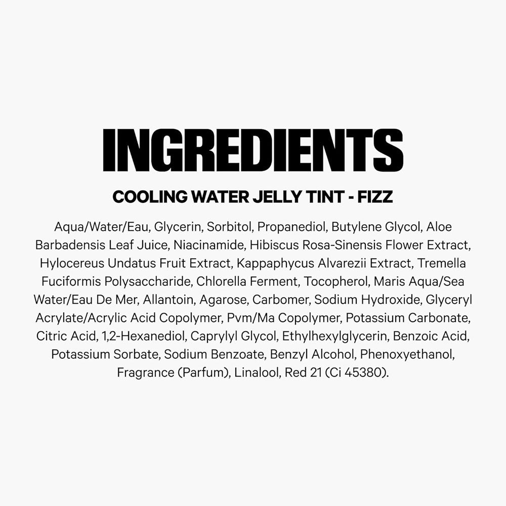 Milk Makeup- Cooling Water Jelly Tint sheer lip + cheek stain- Fizz