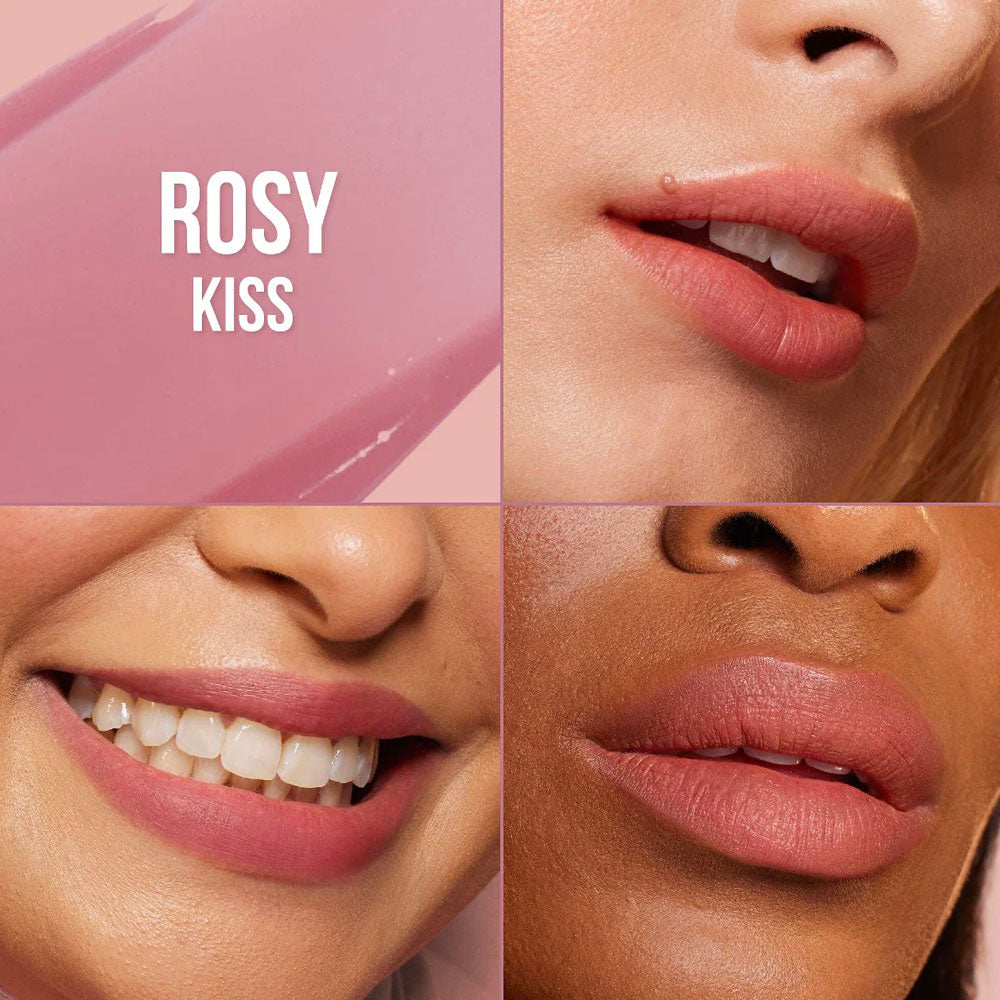 HUDA BEAUTY Lip Blush Cream Lip & Cheek Stain- Rosy Kiss