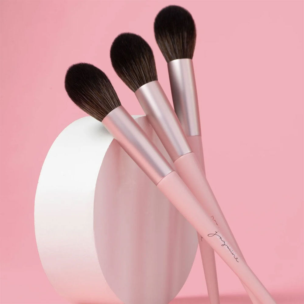Jazmine Beauty Complexion Essentials 3 Piece Brush Set