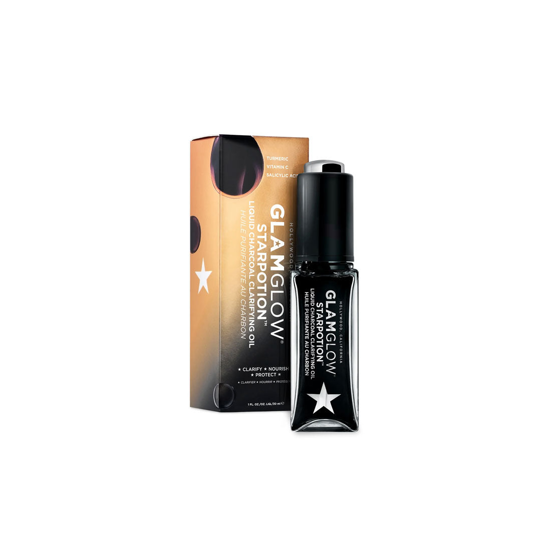 GLAMGLOW Starpotion Liquid Charcoal Clarifying Oil - 30ml