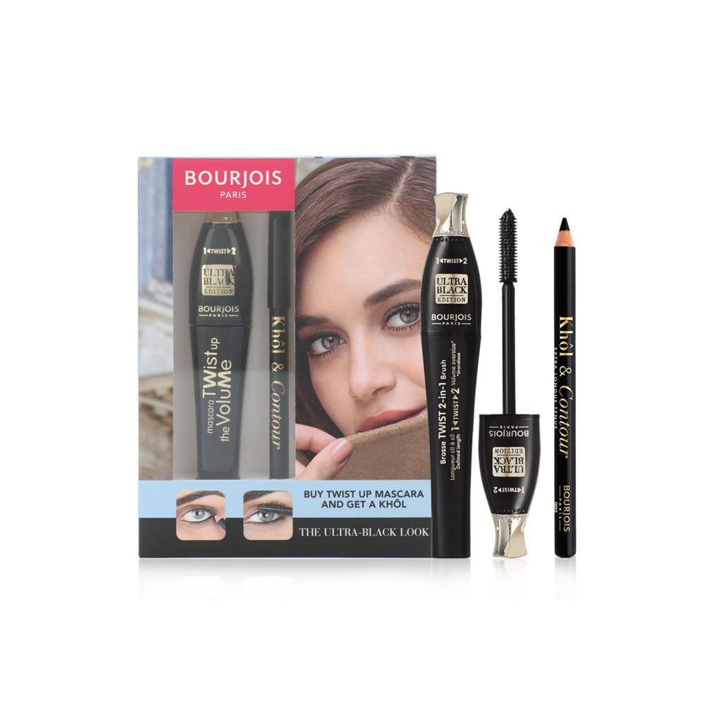 Bourjois The Ultra Black Look Gift Set 2 Pcs