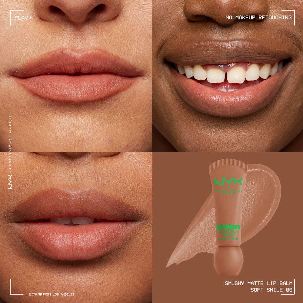 NYX Professional Makeup - Smushy Matte Lip Balm - Soft Smile