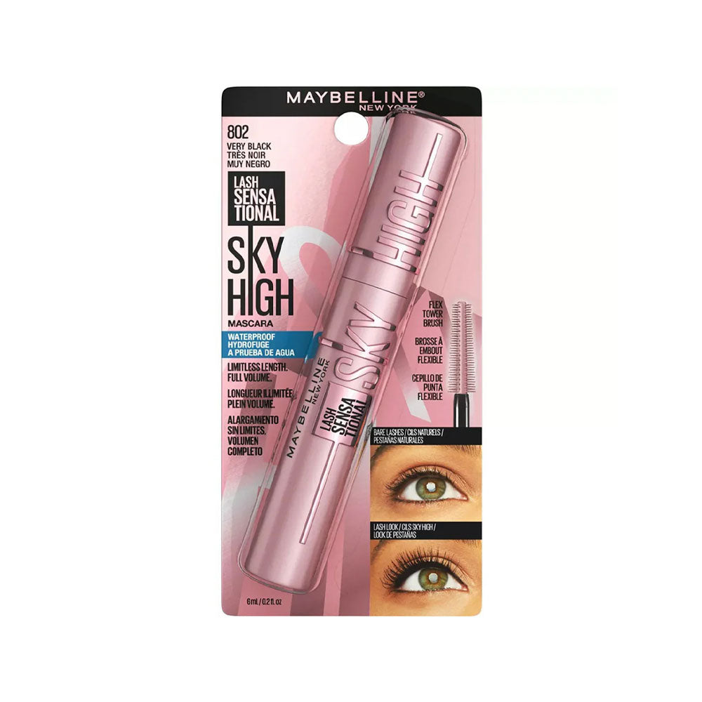Maybelline Lash Sensational Sky High Waterproof Mascara Very Black 6ml