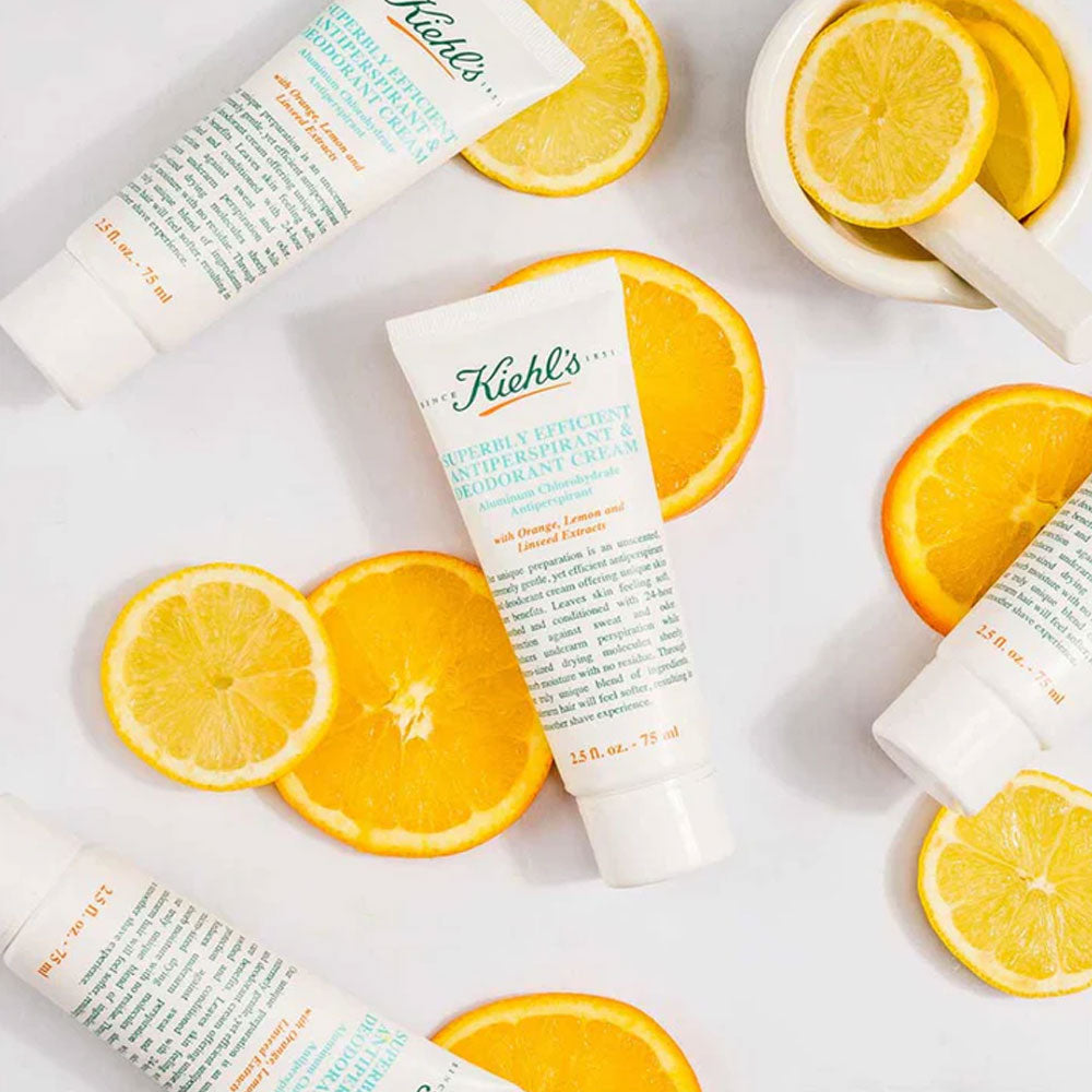 Kiehls Superbly Efficient Antiperspirant and Deodorant Cream 75ML