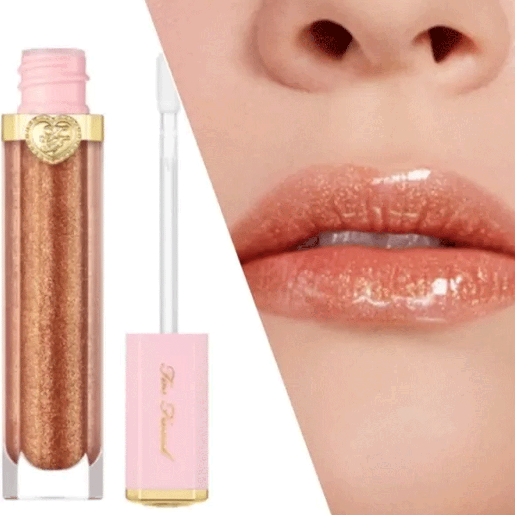 Too Faced Jordyn Woods Rich & Dazzling Lip Gloss - Social Butterfly