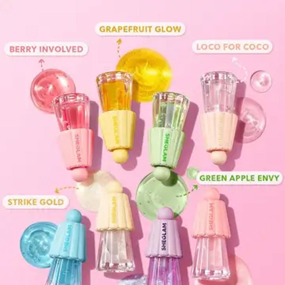 Sheglam  Jelly Wow Hydrating Lip Oil - Loco For Coco