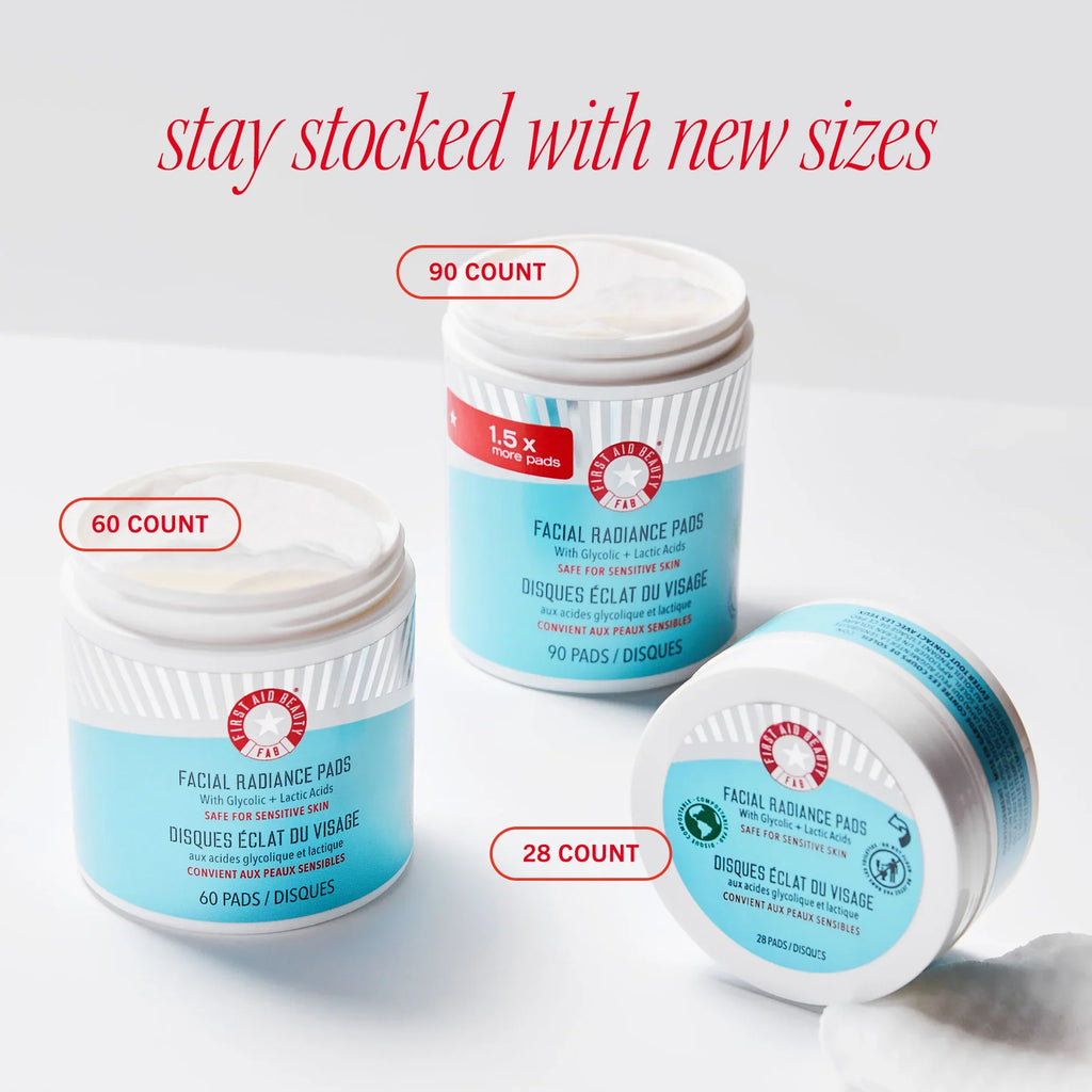 First Aid Beauty Facial Radiance Pads 60 Pads