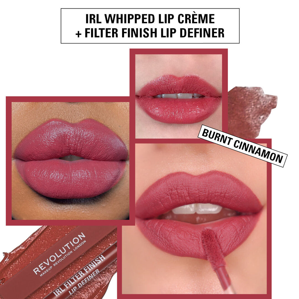 Revolution IRL Whipped Lip Crème Burnt Cinnamon