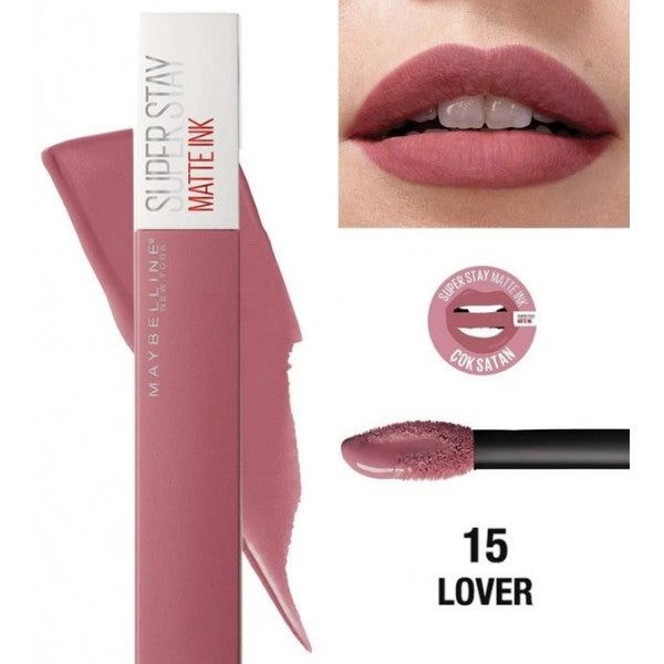 Maybelline Superstay Matte Ink Liquid Lipstick - 15 lover