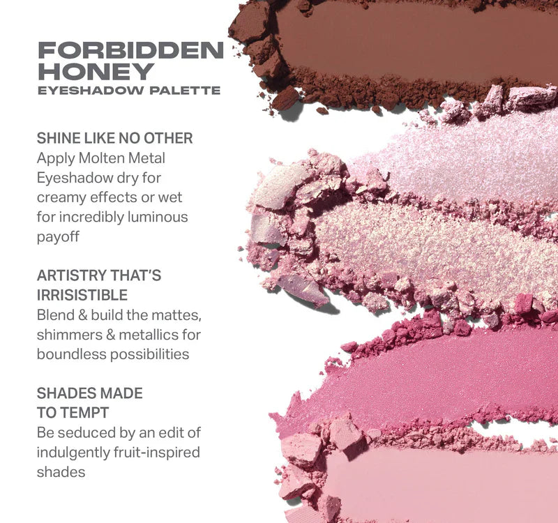 morphe forbidden honey eyeshadow palette