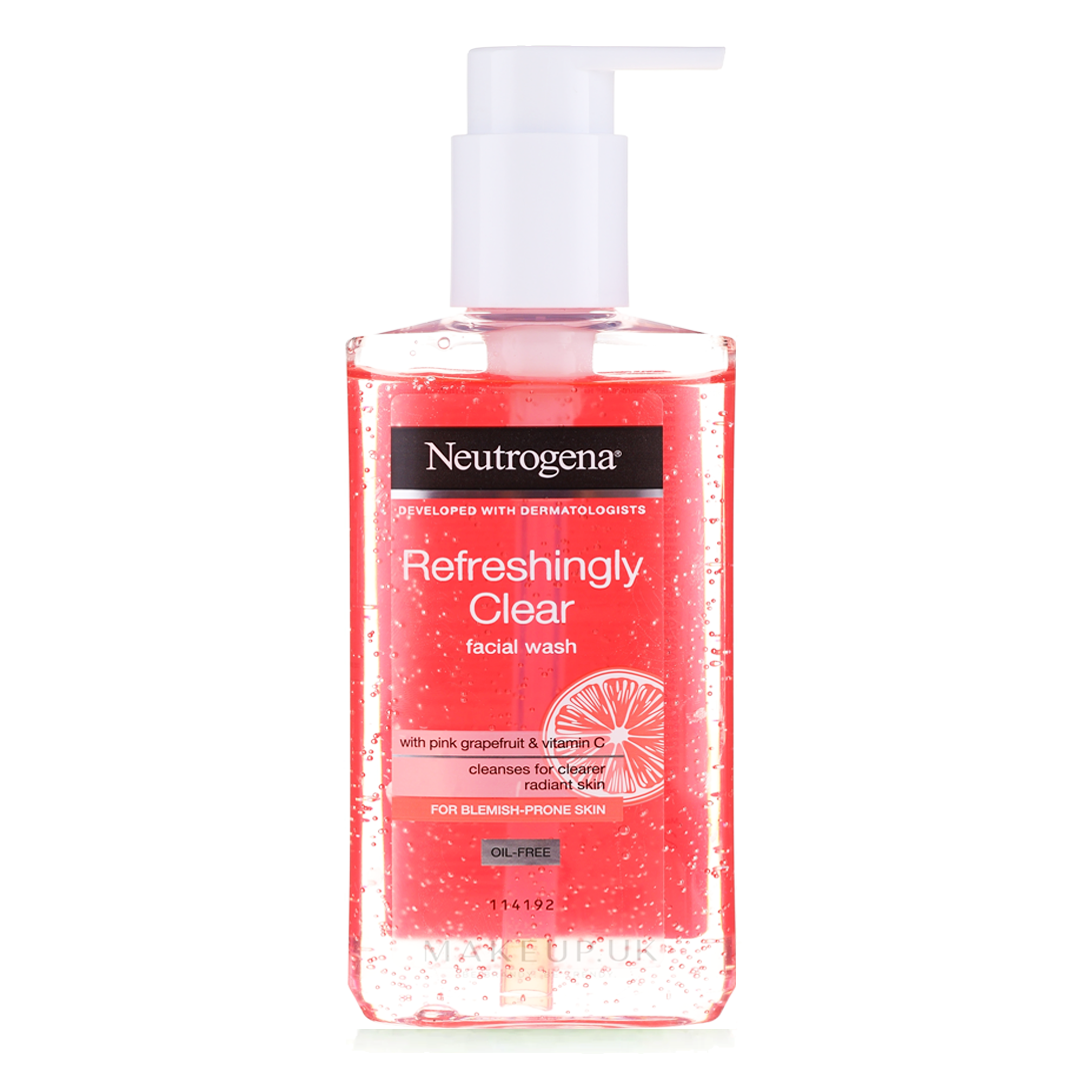 Neutrogena  Refreshingly Clear Facial Wash with Pink Grapefruit 200ml