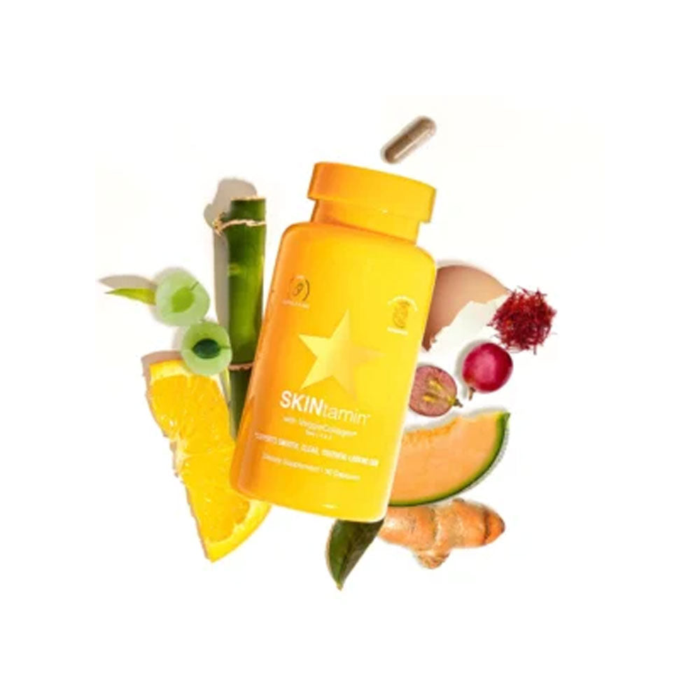 SKINtamin  Vitamin for Skin Health & Collagen Support - 30 Capsules