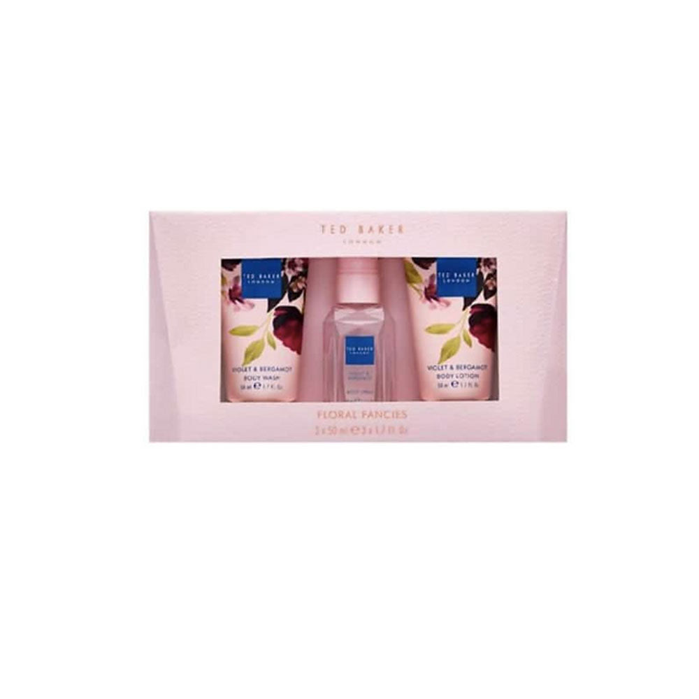 Ted Baker Floral Fancies Mini Gift Trio  Body Spray Wash and Lotion