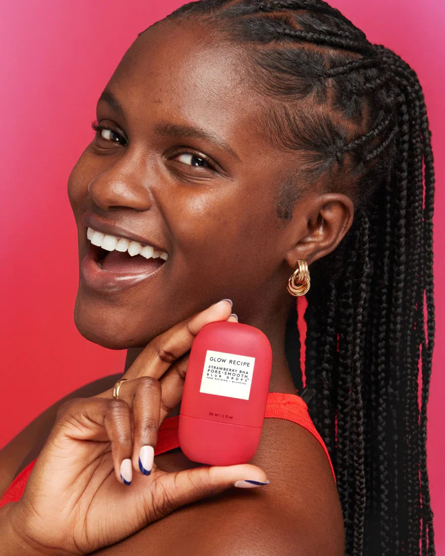 Glow Recipe Strawberry BHA Pore Smooth Blur Drops - 30ML