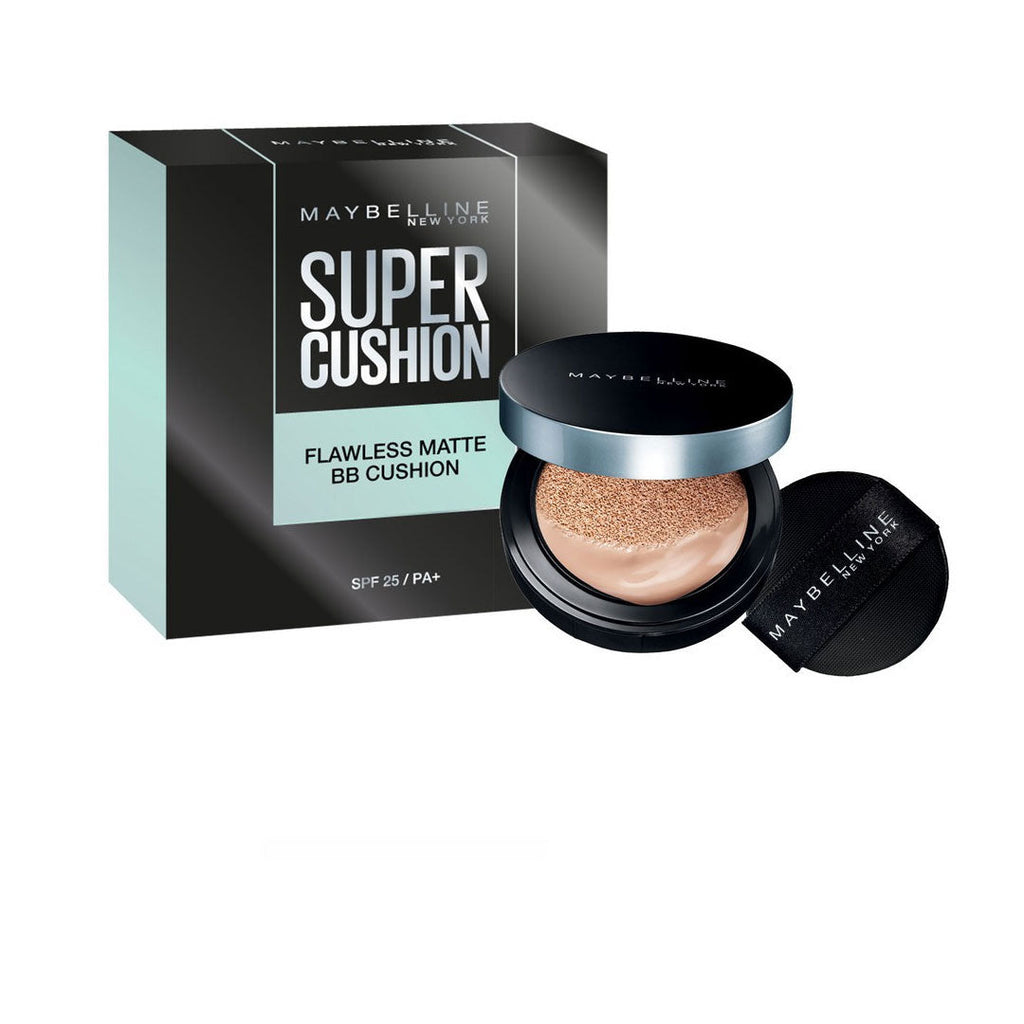 Maybelline Super BB Cushion Foundation Fresh Matte Spf 25+ - Natural Beige